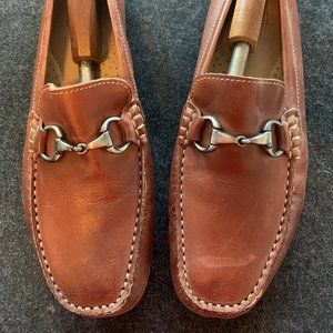 14th & Union Leather Bit Loafers (Tan)